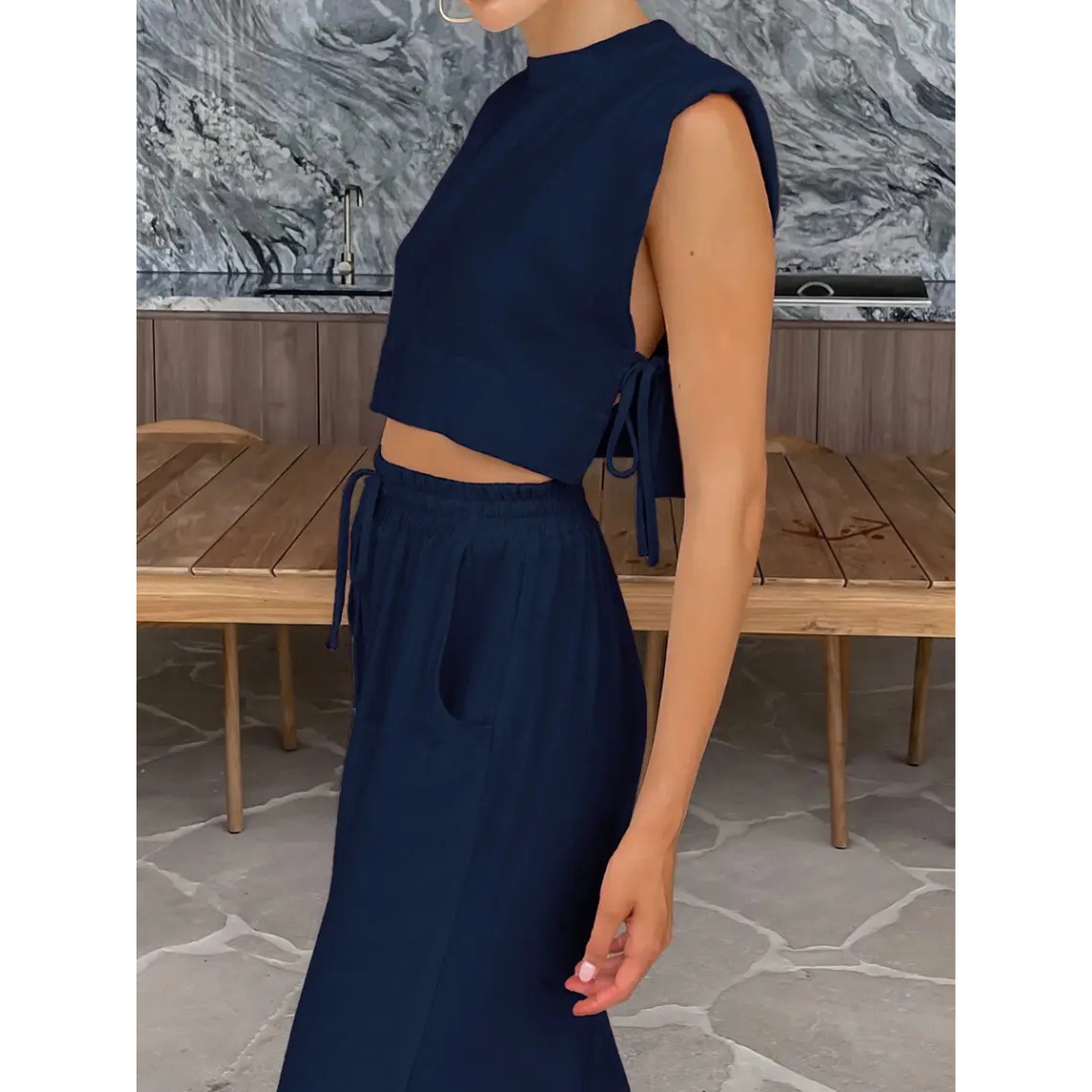 Set Boho Chic - Coordinato in Lino